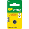 GP Batteries CR1216 3 Volt Battery (single) - Lockdown Security