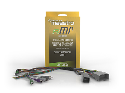 Idatalink Maestro HRN-RR-MI1 Mitsubishi Plug & Play T-Harness - Lockdown Security