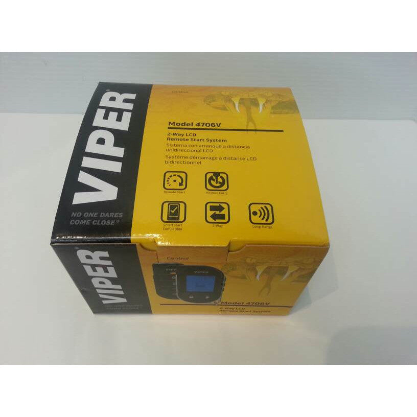 Viper 4706V 2-Way Remote Starter - Lockdown Security
