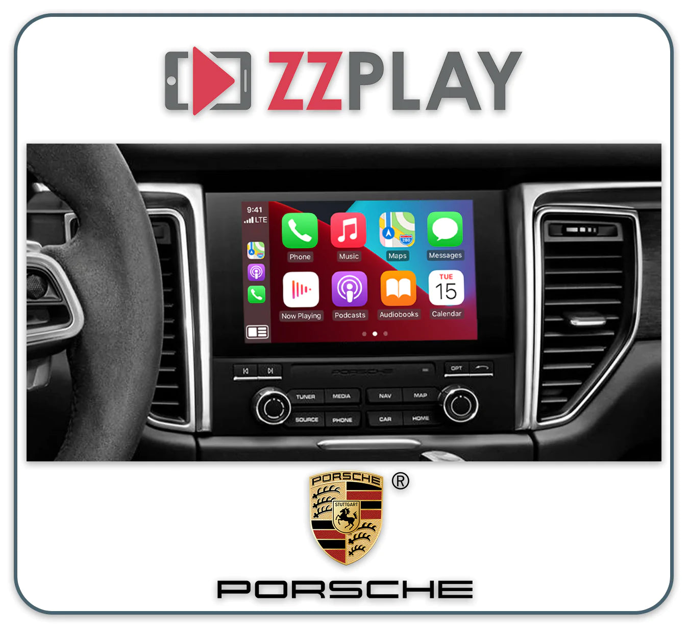 ZZ-2 IT2-PCM4 Wireless CarPlay and Android Auto Interface - Lockdown Security