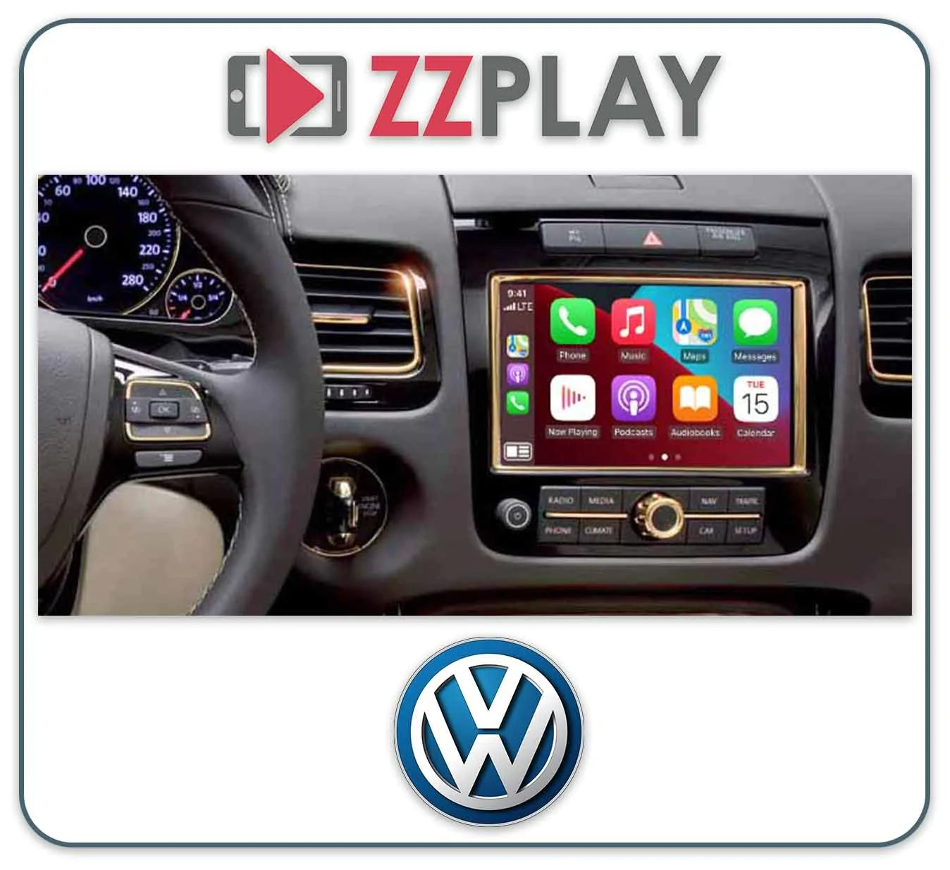 ZZ-2 IT2-TRG8 Wireless CarPlay and Android Auto Interface - Lockdown Security