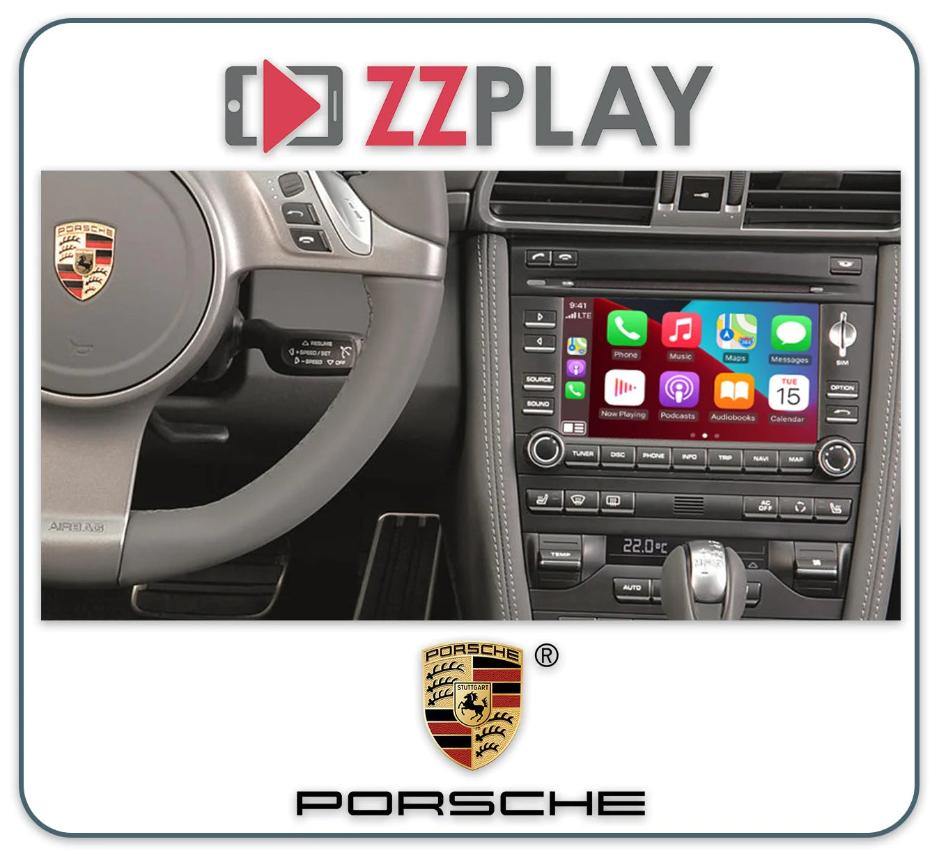 ZZ-2 IT3-PCM3 Wireless CarPlay and Android Auto Interface - Lockdown Security