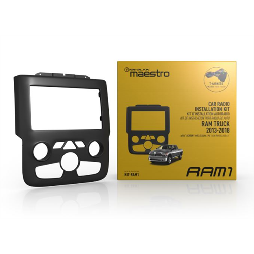 iDatalink Maestro KIT-RAM1 2013-Up RAM Double DIN Dash Kit - Lockdown Security