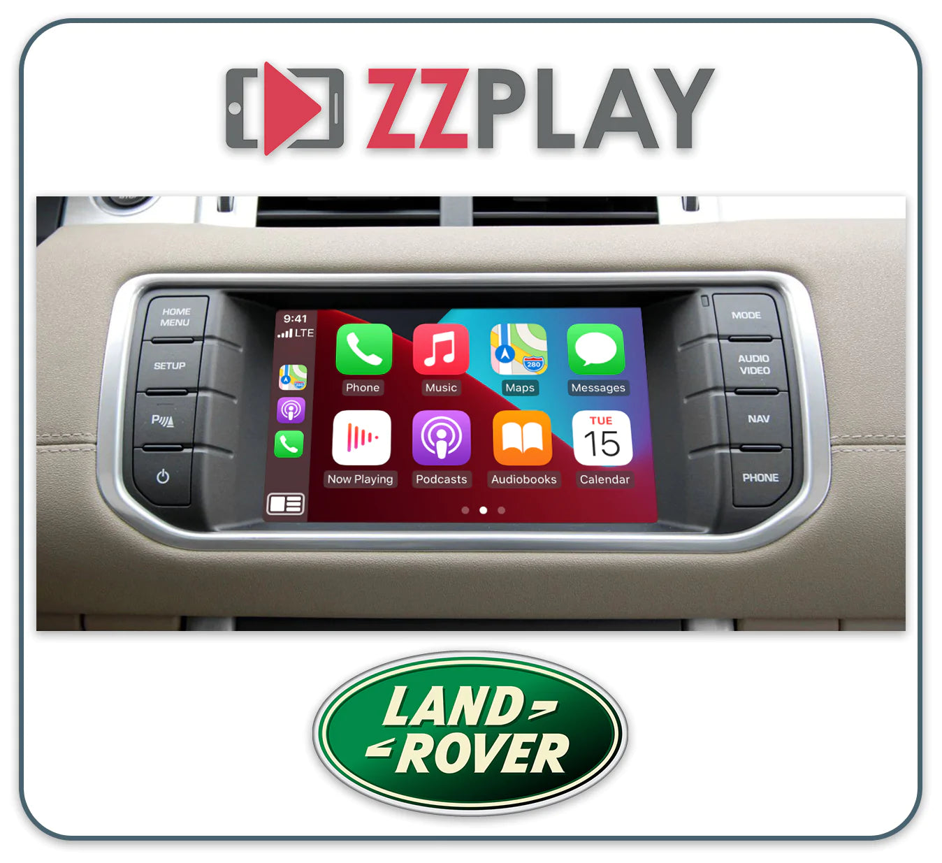 ZZ-2 IT2-LR12 Wireless CarPlay and Android Auto Interface - Lockdown Security