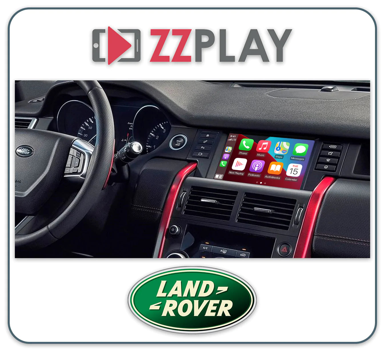 ZZ-2 IT2-LR15 Wireless CarPlay and Android Auto Interface - Lockdown Security