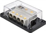 db Link NGB04 Nickel Ground/Power Block / 1 x 0 gauge input 4 x 4 gauge output - Lockdown Security