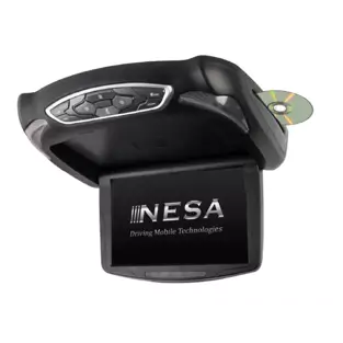 NESA NSC-140 14.1" Overhead Video System with DVD | HDMI/USB/SD Card Inputs and FM Modulator Built-In - Lockdown Security