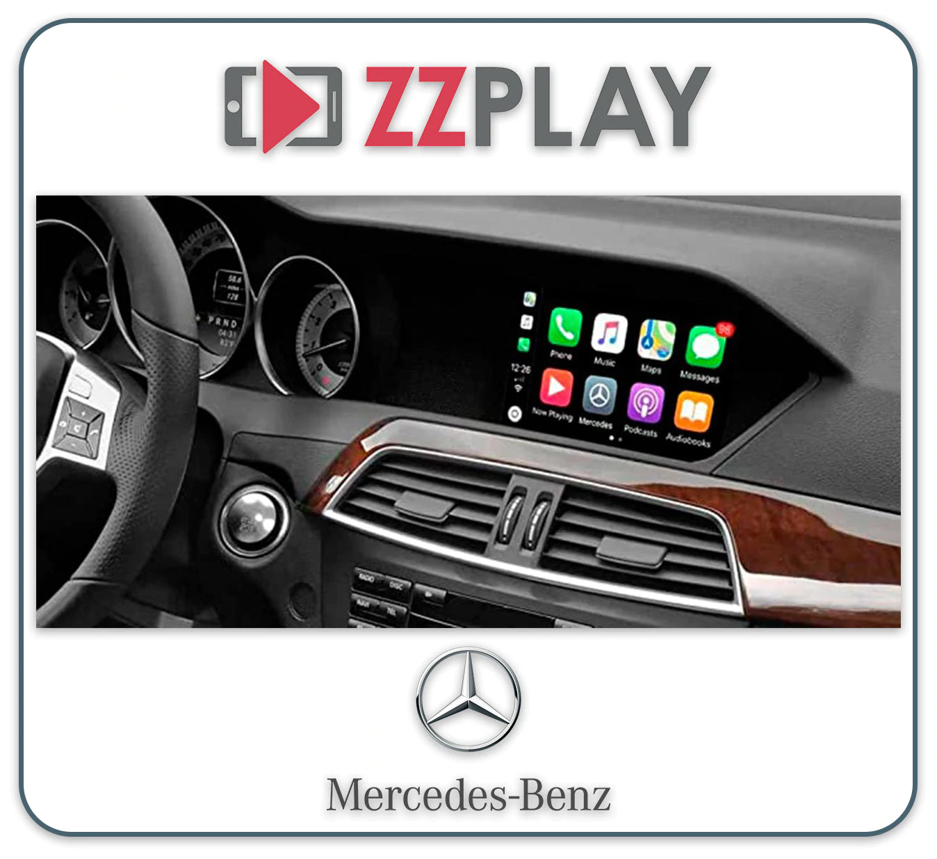 ZZ-2 IT3-NTG45 Wireless CarPlay and Android Auto Interface - Lockdown Security