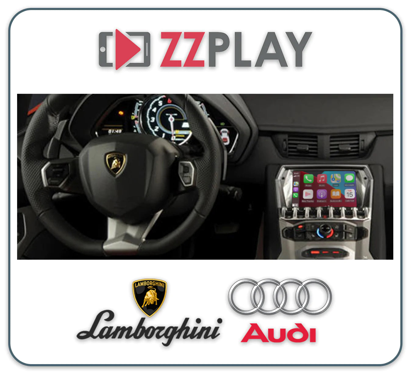 ZZ-2 IT2-RMC Wireless CarPlay and Android Auto Interface - Lockdown Security