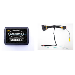 Crux RVCCH-75K Rear-View Integration (Jeep/Chrysler w/8.4" U-Connect System - No Camera) - Lockdown Security