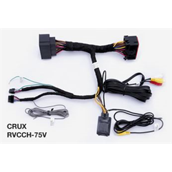 Crux RVCCH-75V Rear-View Integration + A/V Inputs (Dodge Ram U-Connect-No Camera) - Lockdown Security