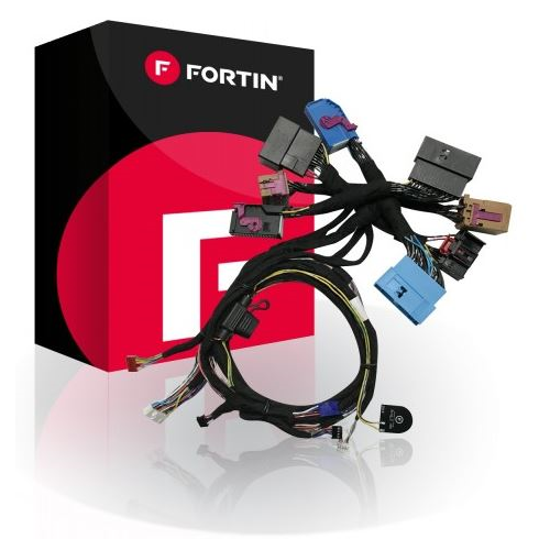 Fortin THAR-AUD2 | T-Harness for EVO-ALL and EVO-ONE | PUSH BUTTON Start Vehicles - Lockdown Security