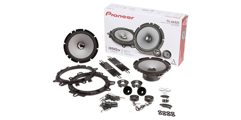 Pioneer TS-A652C 6.5" Component Speakers - Lockdown Security
