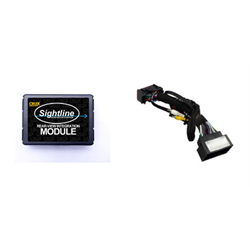 Crux UC-1 Rear-View Integration + VIM (Dodge/Jeep/Ram w/U-Connect 52-Pin) - Lockdown Security