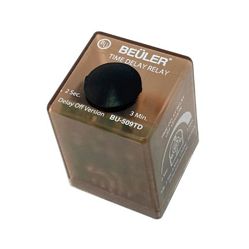 Bueler BU509TD 12 Volt 20/30 Amp Time Delay OFF Relay | SPDT - Lockdown Security