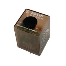 Bueler BU510TD 12 Volt 20/30 Amp Time Delay ON Relay | SPDT - Lockdown Security