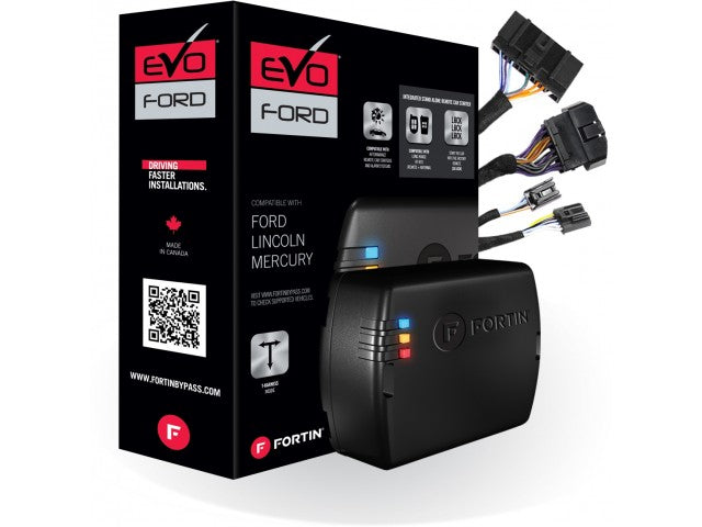 Fortin EVO-FORT4 Plug and Play Remote Starter for Ford/Lincoln | KEY Start Vehicles - Lockdown Security