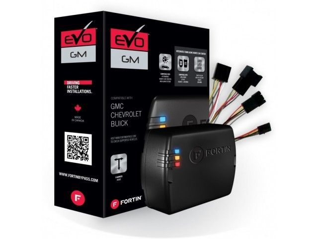 Fortin EVO-GMT4 Plug and Play Remote Starter for Cadillac/Chevrolet/GMC | KEY Start Vehicles - Lockdown Security