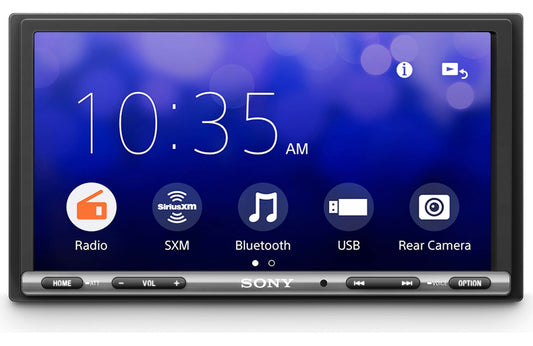 Sony XAV-AX3200 Media Receiver with CarPlay/ Android Auto/ WebLink Cast - Lockdown Security