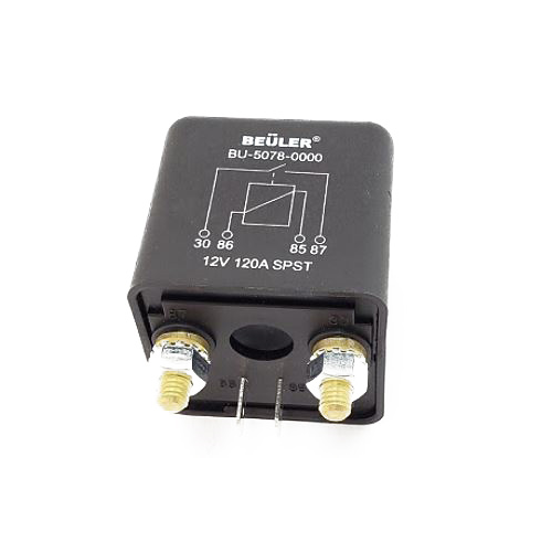 Bueler BU5078 12 Volt 120 Amp High Current Relay | 120 Amp 12 Volt SPST - Lockdown Security