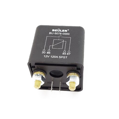 Bueler BU5078 12 Volt 120 Amp High Current Relay | 120 Amp 12 Volt SPST - Lockdown Security