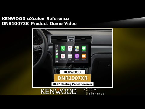 Kenwood Excelon DNR1007XR GPS Navigation Receiver, 10.1", Garmin, Wireless AA & CP, HDMi, Maestro, HD Radio, 5 Volt RCA, 2 Year Warranty