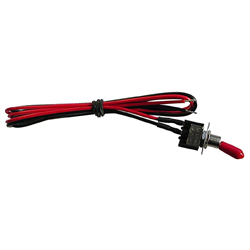 MTSW-1 Mini Toggle Switch (Pre-Wired) - Lockdown Security