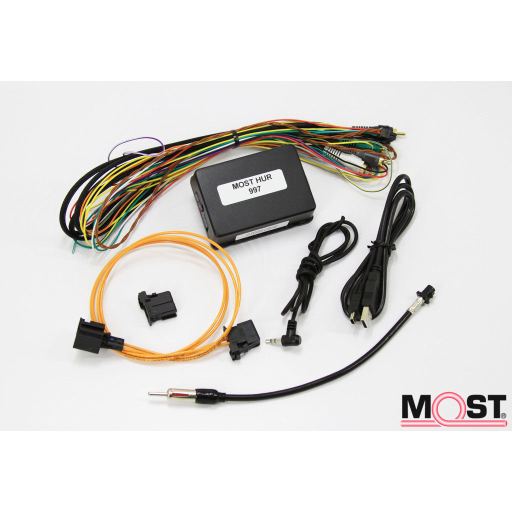 NAV-TV NTV-KIT210 MOST H.U.R. 997 Radio Replacement Interface - Lockdown Security