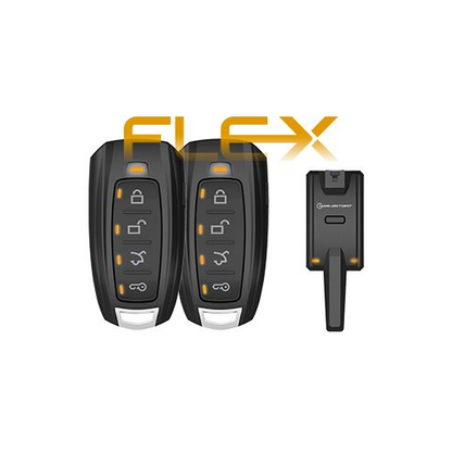 iDatastart RF3452AE Four Button (2-Way) Key Fob Kit | 6000 Foot Range - Lockdown Security