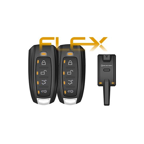 iDatastart RF3452AE Four Button (2-Way) Key Fob Kit | 6000 Foot Range - Lockdown Security