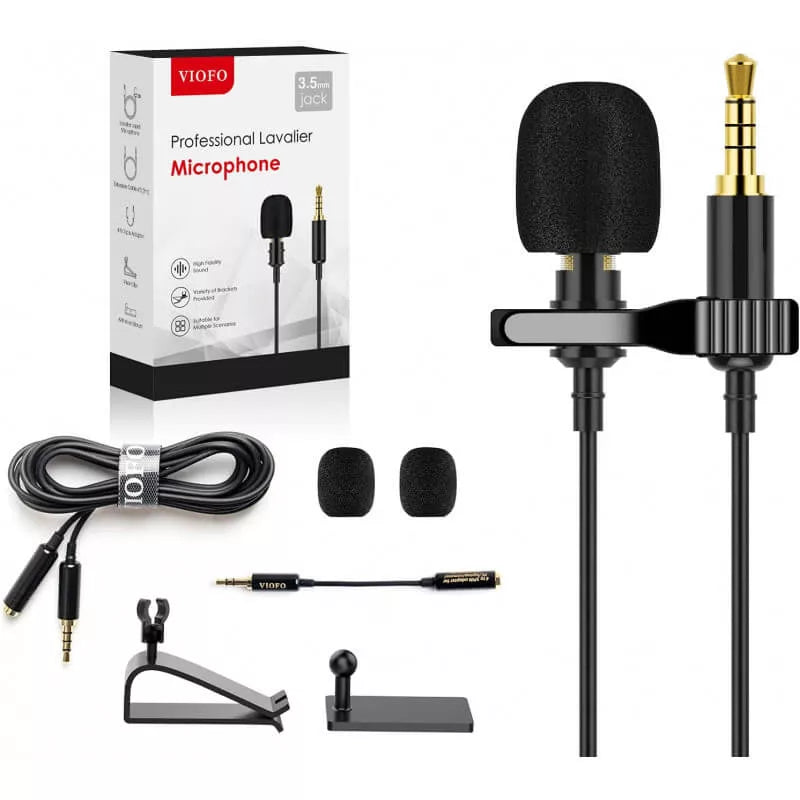 Viofo Lavalier External Microphone - Lockdown Security