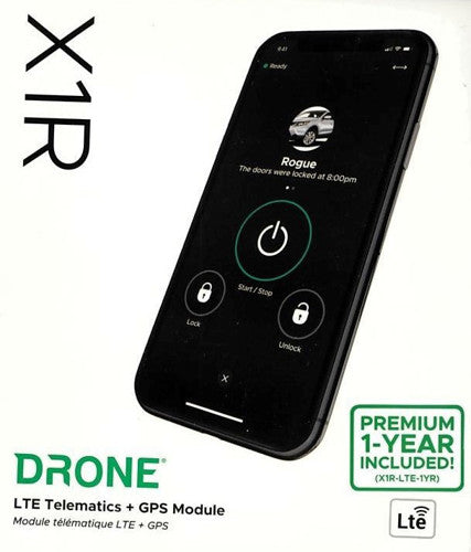 DRONE X1R-LTE Smartphone Controller - Lockdown Security